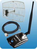 WIFI-Link Warrior  802.11b/g/n 1000mW High Power Adapter + 19dBi Grid + 15m/50
