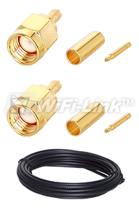 SMA male to SMA male (LLC 200/3m)