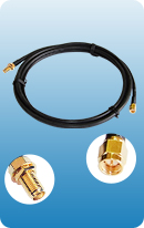 SMA male to SMA female BKD (LLC 200/5m)