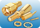 SMA male RP to SMA female bulkhead(LLC 200/1m)