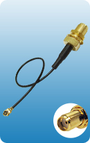I-PEX to SMA FEMALE BKD (1.13/L=15cm) 