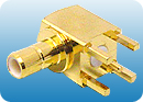 SMB FEMALE RA PCB MOUNT